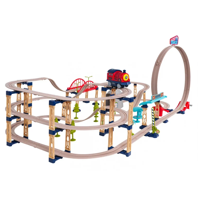 Mega Set Tračnica + Vlak 146 Dijelova 1