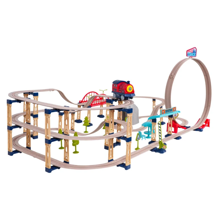 Mega Set Tračnica + Vlak 146 Dijelova 4