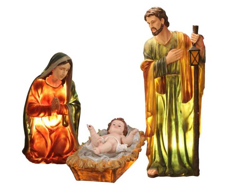 Set Božićnih Figura 11 Komada 100cm Od Epoksidne Smole 2