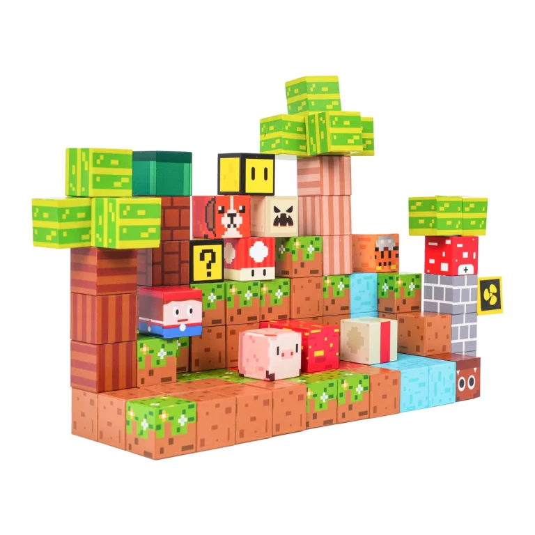 Set Magnetnih Kocki 84kom Playful World 1