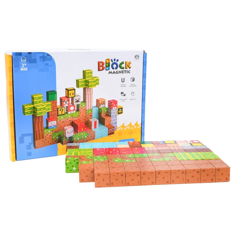 Set Magnetnih Kocki 84kom Playful World 5