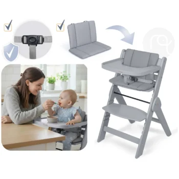Hranilica Za Bebe Nukido Timo Grey 1