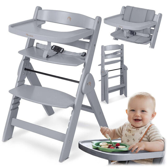 Hranilica Za Bebe Nukido Timo Grey