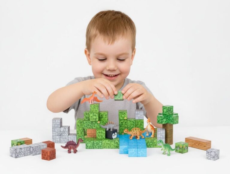 Set Magnetnih Kocki 142kom Jurrasic World 3