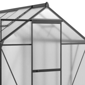 Staklenik Polikarbonatni 183x303cm Crni Cultivo 2
