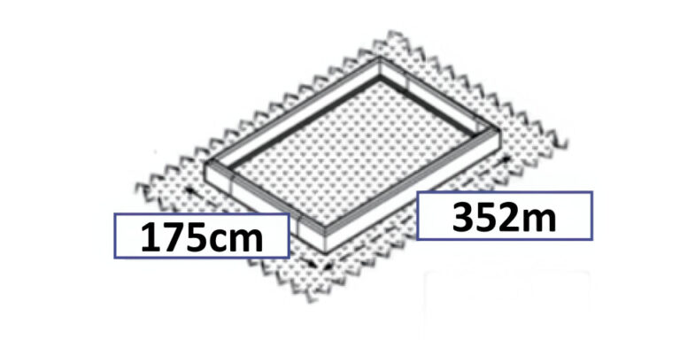 Staklenik Polikarbonatni 183x361cm Crni Cultivo 5