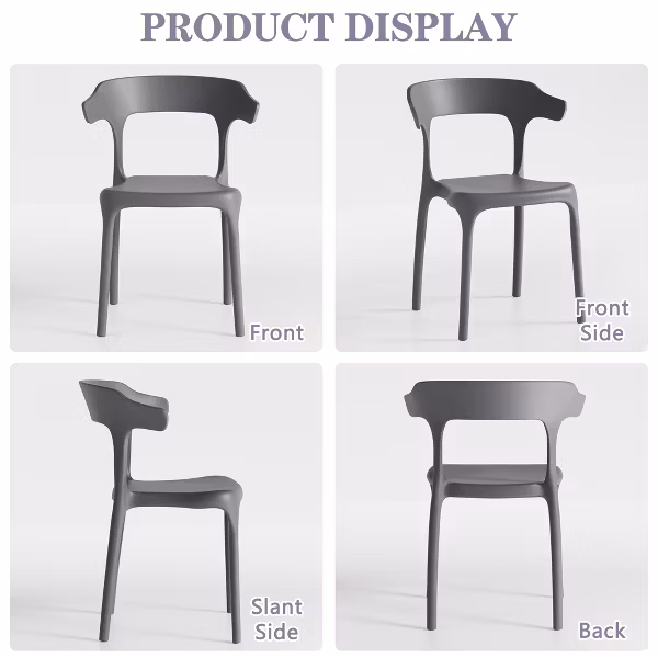 Vrtna Stolica Dalma Dark Grey 2