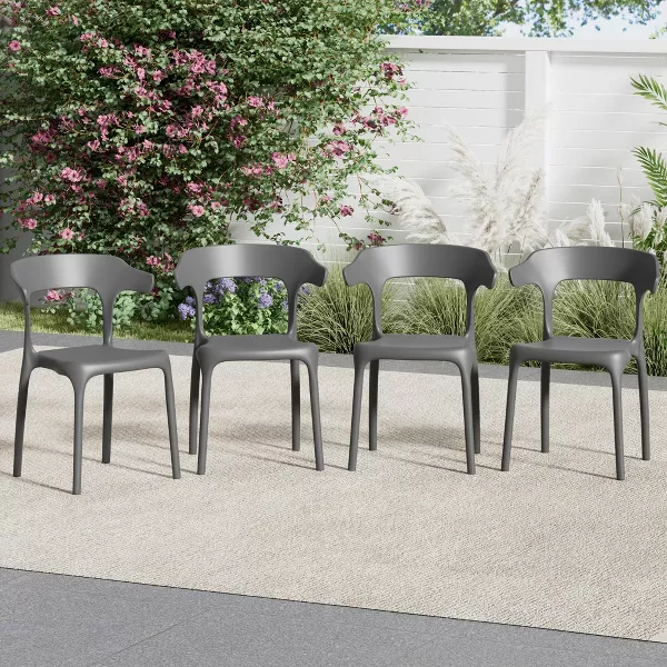 Vrtna Stolica Dalma Dark Grey 4