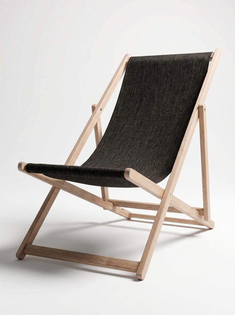 Sklopiva Drvena Ležaljka Relax Golden Brown 4