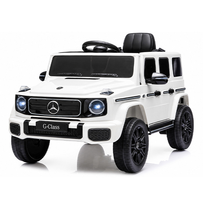 Mercedes G580 Bijeli Licencirani Auto Na Akumulator